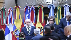 El Gobierno de Javier Milei, enojado con Lula da Silva por su ausencia en la firma del acuerdo del Mercosur con la Unión Europea. El Gobierno de Javier Milei, enojado con Lula da Silva por su ausencia en la firma del acuerdo del Mercosur con la Unión Europea.