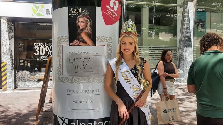 Una degustación de la mano de la reina de San Rafael. Una degustación de la mano de la reina de San Rafael.