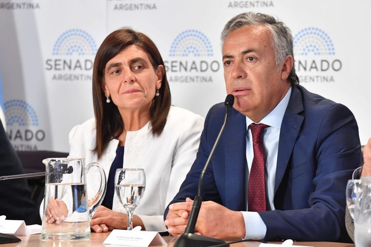 Mariana Juri y Alfredo Cornejo. Foto: X @alfredocornejo