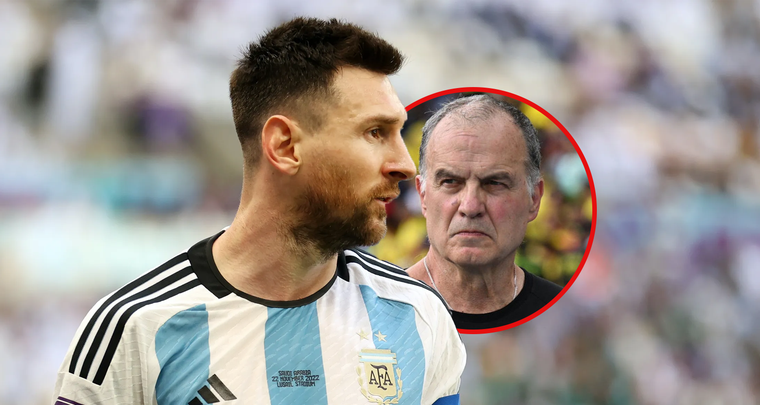 Messi habló del planteo de Bielsa. Foto: MDZ