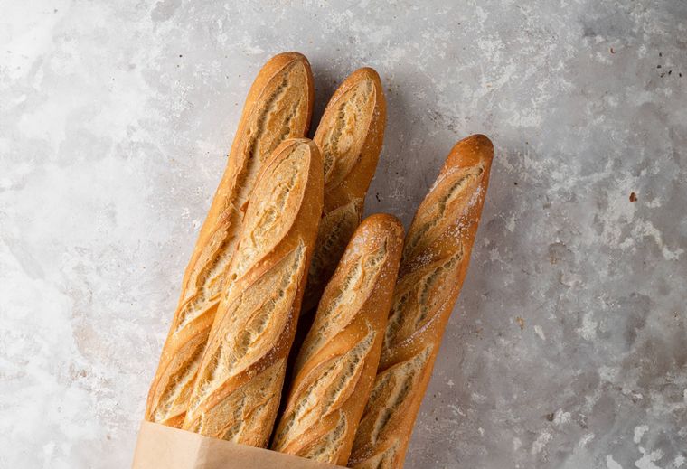 El pan, un alimento indispensable en la mesa de los argentinos.