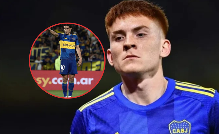 Barco y el enojo con Cavani Foto: MDZ