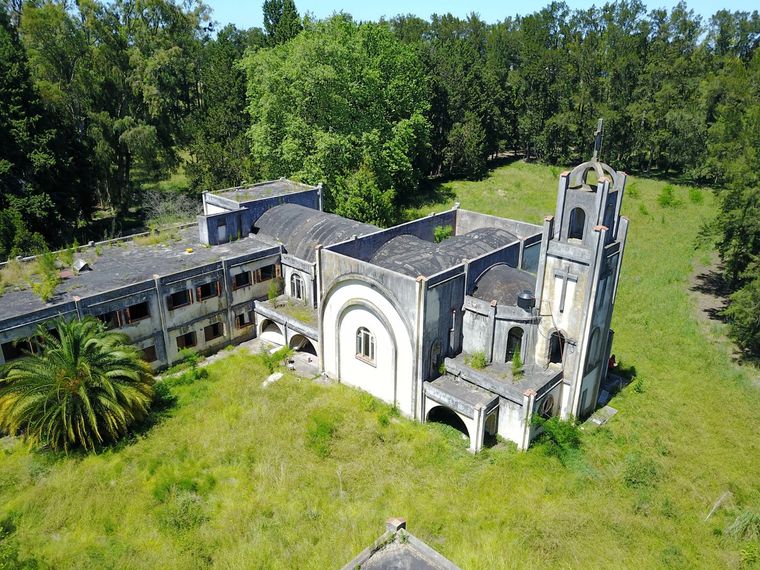 El monasterio de Brandsen en la provincia de Buenos Aires Foto: Facebook/Hebert Coello