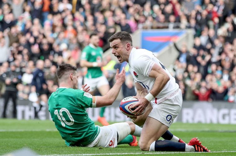 Inglaterra Irlanda Foto: @SixNationsRugby
