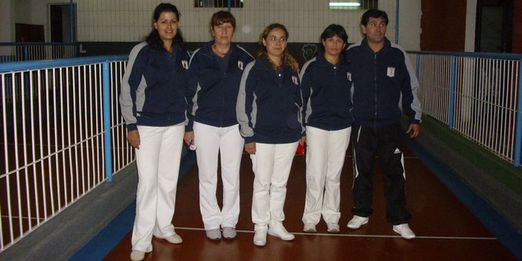 La delegación sanrafaelina en el Campeonato Argentino de Bochas Foto: Mediamza.com