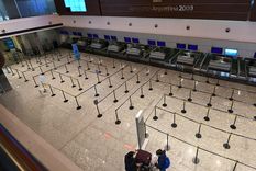 Hasta el momento solo hay un vuelo con conexión internacional en Mendoza. Foto: Alf Ponce