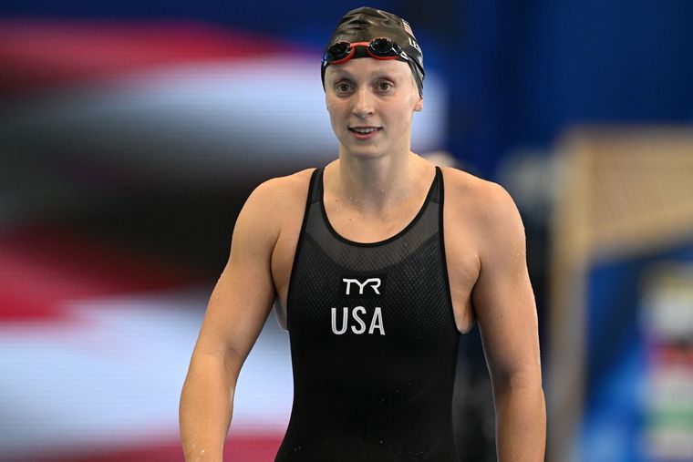 Katie Ledecky puede ser el gran rostro de París 2024. Foto: SwimSwam