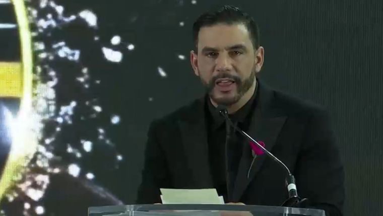 Ronen fue contundente tras los premios. Foto: captura de video / América TV.&nbsp;