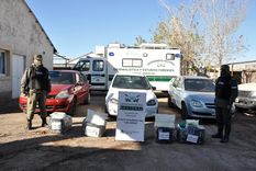 Los autos fueron secuestrados