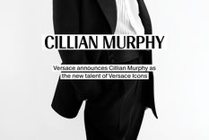 Cillian Murphy, el ícono de la actuación y ahora de la moda junto a Versace Foto: Instagram @versace