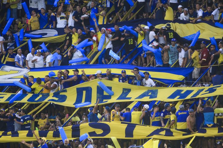 La hinchada de Boca es la famosa n&uacute;mero 12. Foto: NA