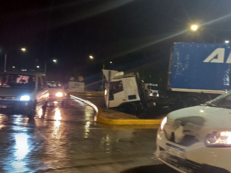 Así quedó el vehículo