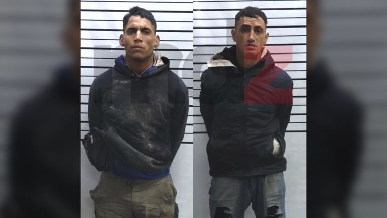 Los dos sospechosos del intento de robo en el Hospital Carrillo. 