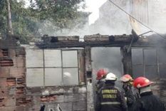 Bomberos y personal policial trabajaron en el lugar. Imagen ilustrativa Bomberos y personal policial trabajaron en el lugar. Imagen ilustrativa