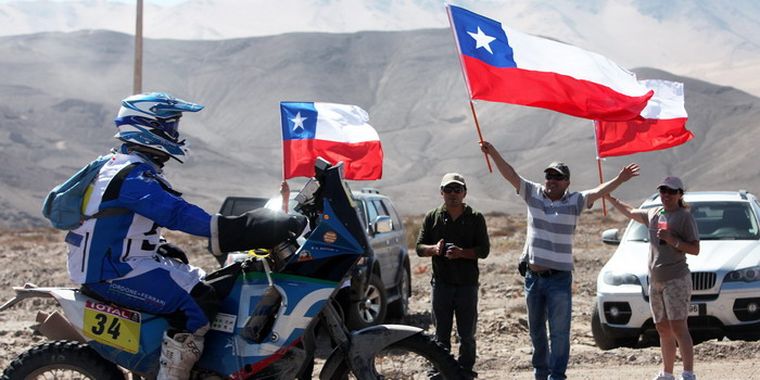 La caravana competirá en Chile. Foto: EFE