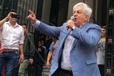 Julio Piumato, histórico gremialista de los judiciales, es uno de los que encabeza el reclamo Foto: Archivo MDZ