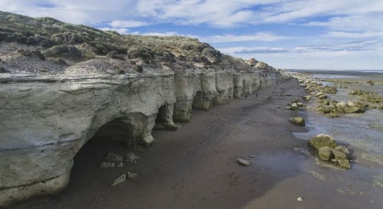 Esta playa está a 12 km de Las Grutas Foto: Las Grutas