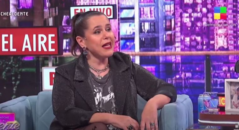 Malena Guinzburg hizo sorpresivas confesiones sexuales En su visita a Noche al Dente, dejó declaraciones picantes Foto: Captura de TV
