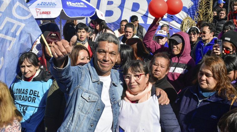 Jesús Escobar, de Libres del Sur, pidió que sus votos vayan a Sergio Massa Foto: Facebook Jesús Escobar