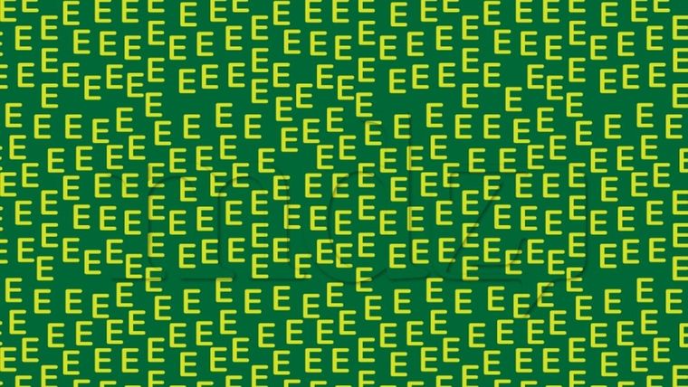 Acertijo visual, reto visual, letra Fuente: MDZ Online