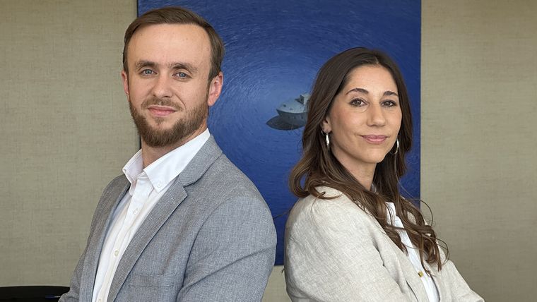 Federico Giroldi y Elena Alonso. Federico Giroldi y Elena Alonso.