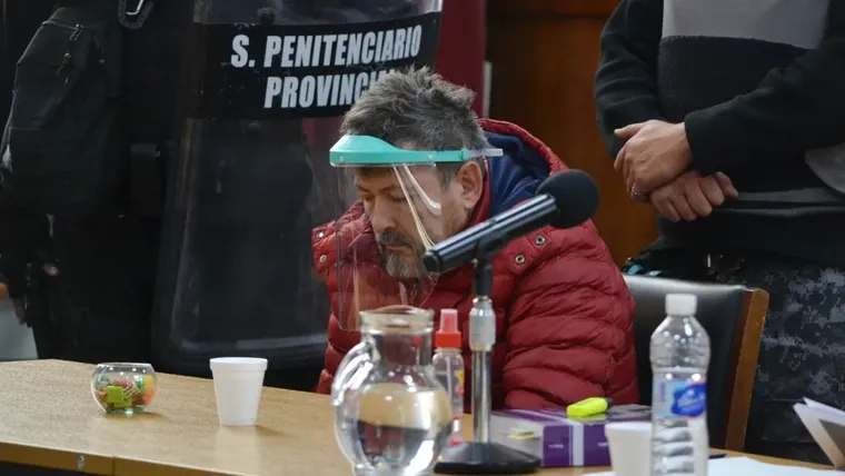 Víctor García durante el juicio por jurados en su contra. Víctor García durante el juicio por jurados en su contra.