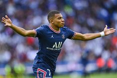 Mbappé anotó el tercero del PSG Foto: PSG