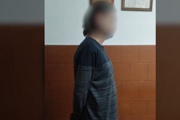 El sospechoso de los robos al supermercado de Godoy Cruz.