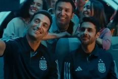 El cuerpo técnico de la Scaloneta es protagonista del nuevo video de seguridad de Aerolíneas Argentinas Foto: Captura de video