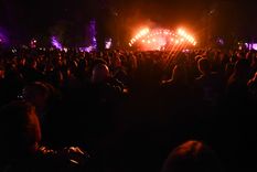 Cientos de personas disfrutaron de una noche mágica en los Bosques de Cacheuta Foto: Marcos Ernesto García / MDZ