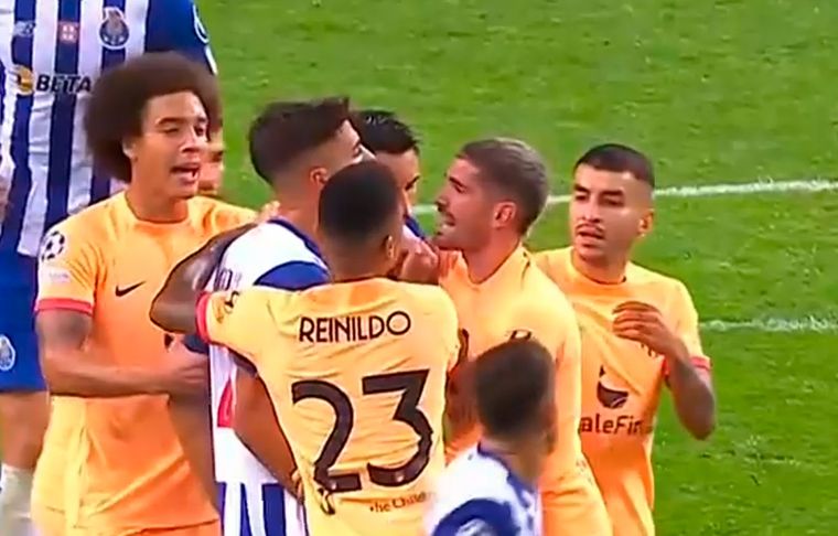 Rodrigo De Paul El argentino casi se va a las manos con un rival.