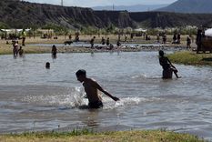 La Playita de Luján está en el río Mendoza. Foto: ALF PONCE MERCADO / MDZ
