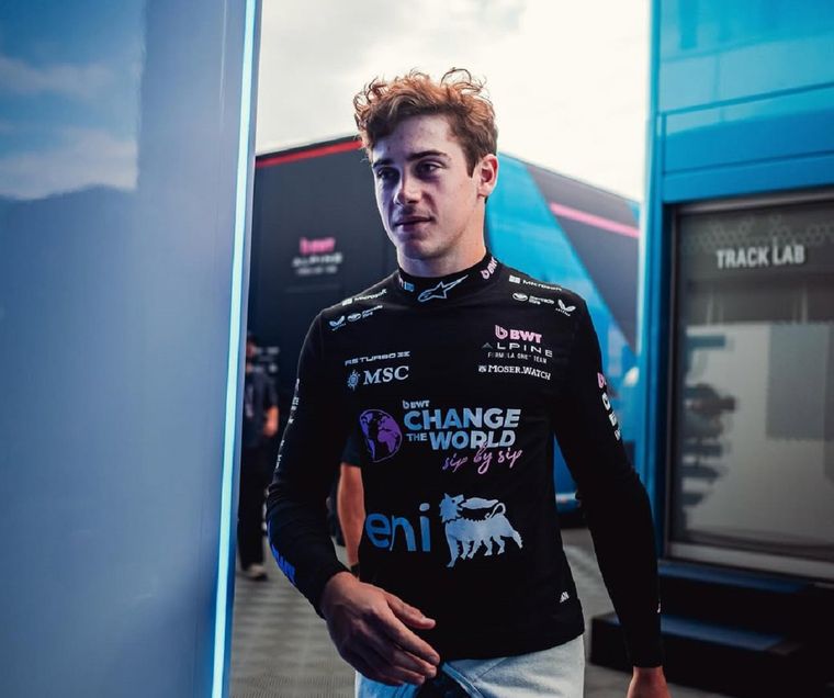 Franco Colapinto se subió al Alpine de la temporada 2026.