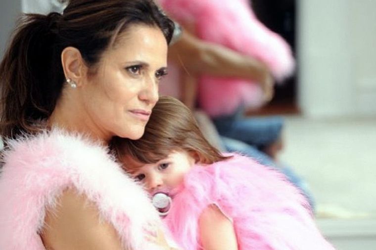 María Fernanda Callejón e hija