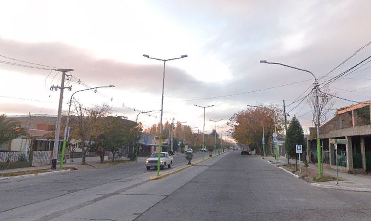 Avenida Mitre de Junín, la zona donde se habría consumado un abuso contra una mujer en un local de ropa