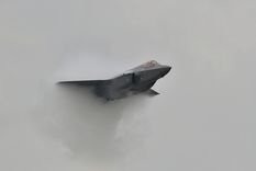 Cinco cazas F-35 estadounidenses aterrizaron en la base de Roosevelt Roads, en Ceiba, Puerto Rico. Cinco cazas F-35 estadounidenses aterrizaron en la base de Roosevelt Roads, en Ceiba, Puerto Rico.