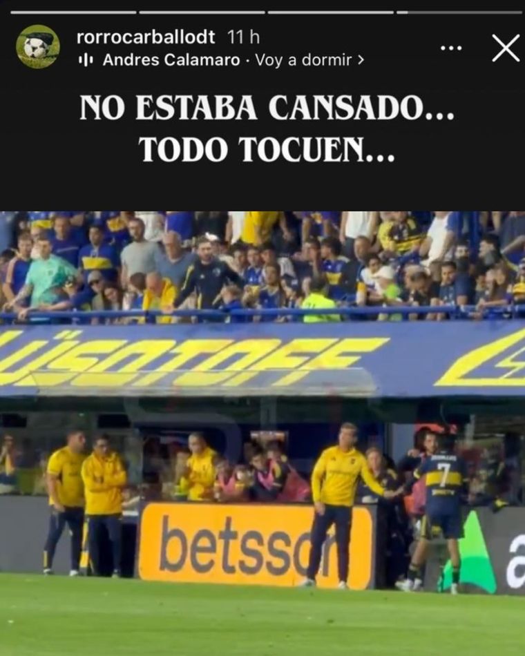 La historia de Rorro Carballo, vinculado a la representación de Zeballos, desmintiendo a Úbeda por el cambio en Boca-Racing. La historia de Rorro Carballo, vinculado a la representación de Zeballos, desmintiendo a Úbeda por el cambio en Boca-Racing.