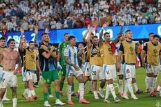 Un jugador de la Selección argentina le tiró un guiño a River. Foto: @Argentina Un jugador de la Selección argentina le tiró un guiño a River. Foto: @Argentina