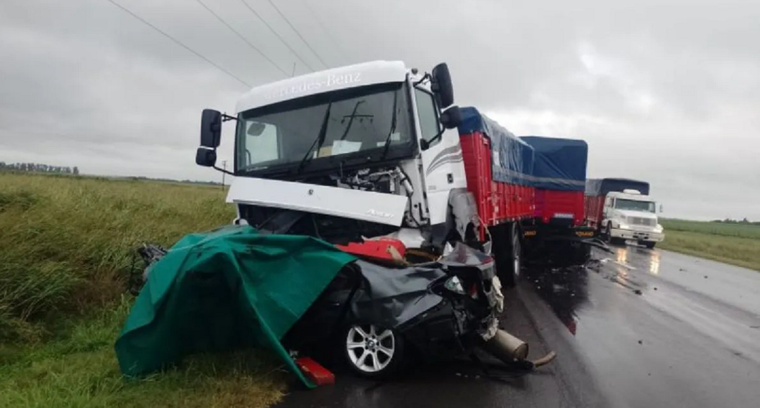 El impactante accidente Foto: gentileza La Nueva Mañana