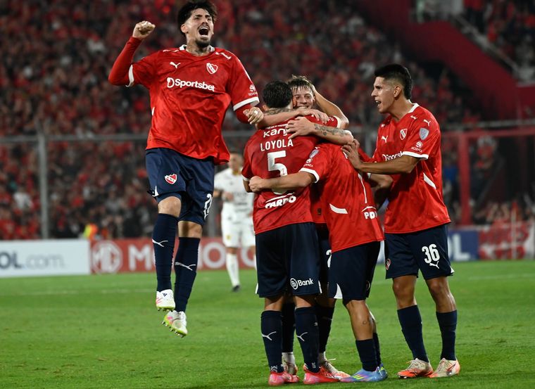 Independiente venció a Guaraní en el Libertadores de América. Foto: Fotobaires