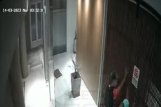 Las cámaras de seguridad ahora captan a niños cada vez menores robando Foto: Captura de video