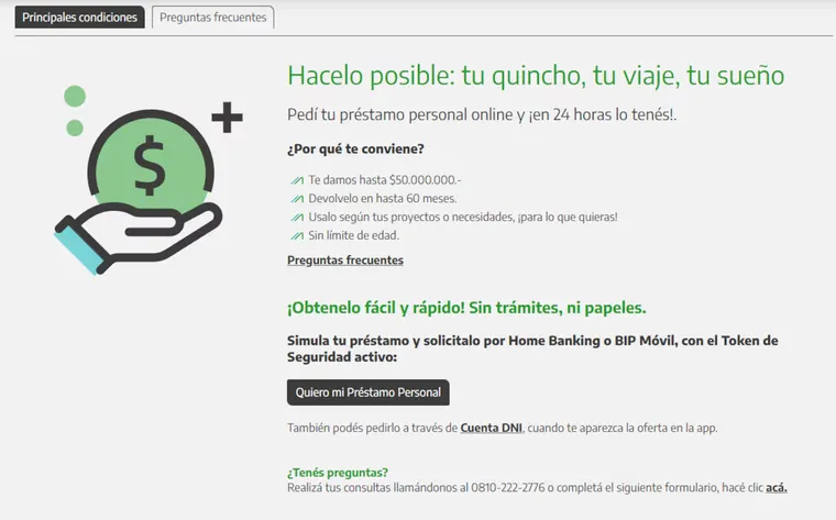Préstamos para jubilados del Banco Provincia. Foto: Banco Provincia. Préstamos para jubilados del Banco Provincia. Foto: Banco Provincia.