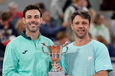Horacio Zeballos y Marcel Granollers volvieron a celebrar en París. Horacio Zeballos y Marcel Granollers volvieron a celebrar en París.