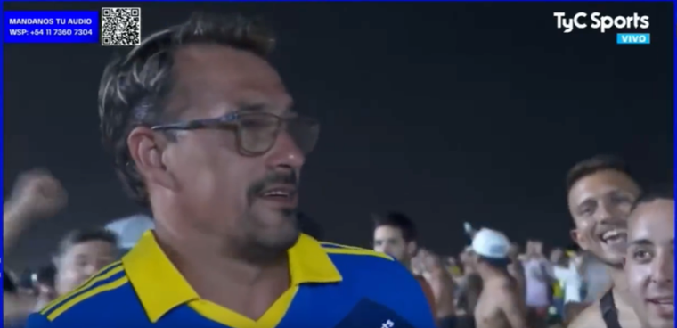 El padre de Figal apareció en el banderazo de Boca e hizo una importante revelación