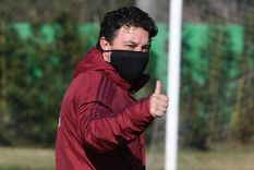 Gallardo se cansó de usar barbijo: Me parece una cosa totalmente estúpida. Foto: Diego Haliasz/Prensa River