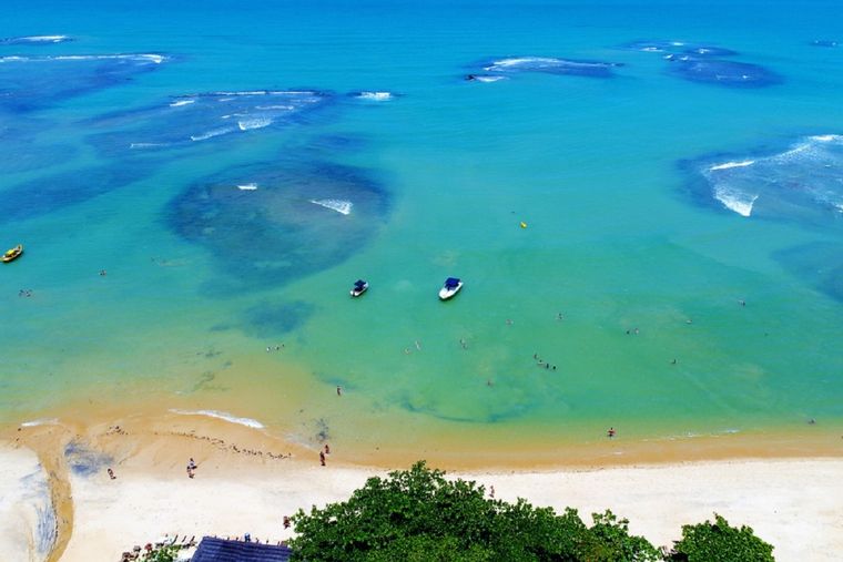 Esta paradisíaca playa de Brasil es una de las más buscadas del destino Foto: shutterstock