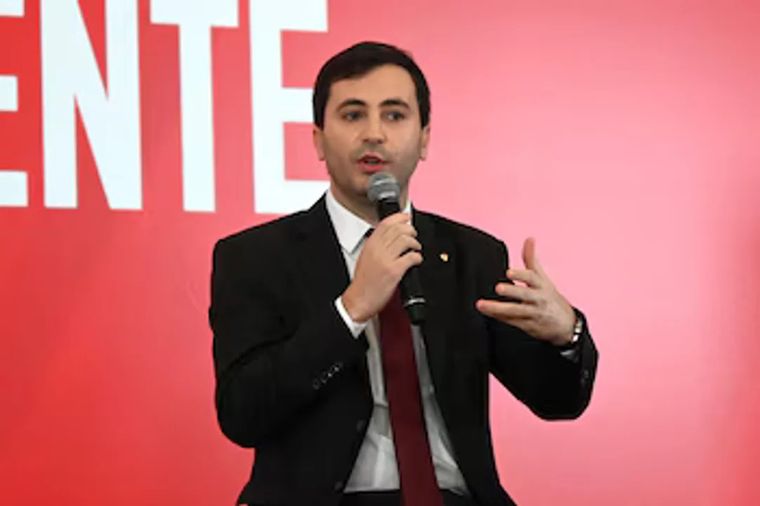 Stéfano Di Carlo, nuevo presidente de River. Foto: NA. 