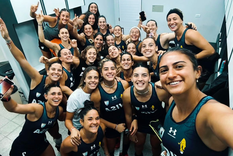 Las Leonas hicieron su presentación en la Pro League en Santiago del Estero. Foto: Argentina Field Hockey