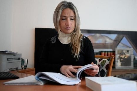 Ana Natacha Romano es la abogada de la víctima, junto al doctor Mauricio Cardello. Foto: Redes sociales