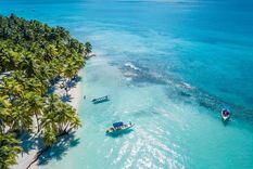 Isla Saona, en República Dominicana, es una de las más visitadas del Caribe en el año.
